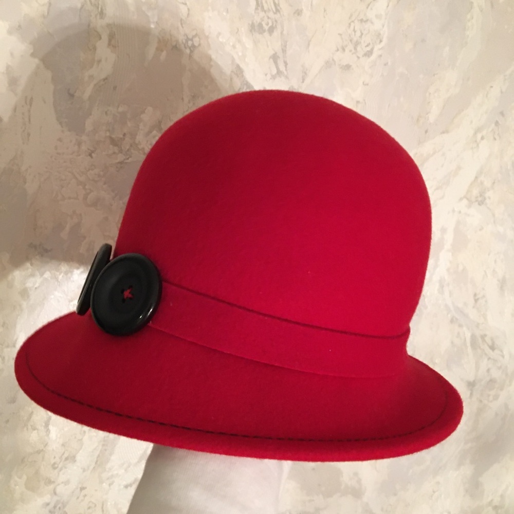 Ralph Lauren wool cloche hat - Picture 3 of 7